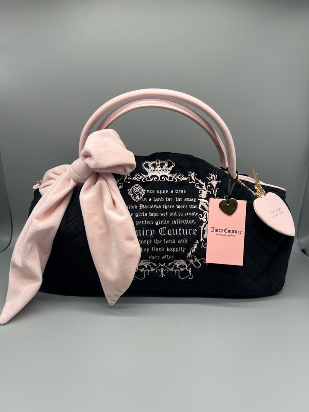 Juicy couture juicy tale bowlers purse